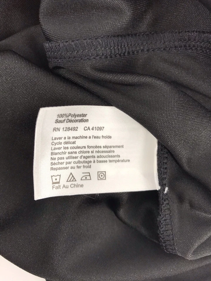 GREG NORMAN женщин подержанный черный/фиолетовый XL Playdry коллекции 1/4 молнии Топ - Изображение 4 из 4