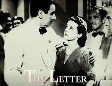BETTE DAVIS "THE LETTER" LASERDISC 1987 cbs fox