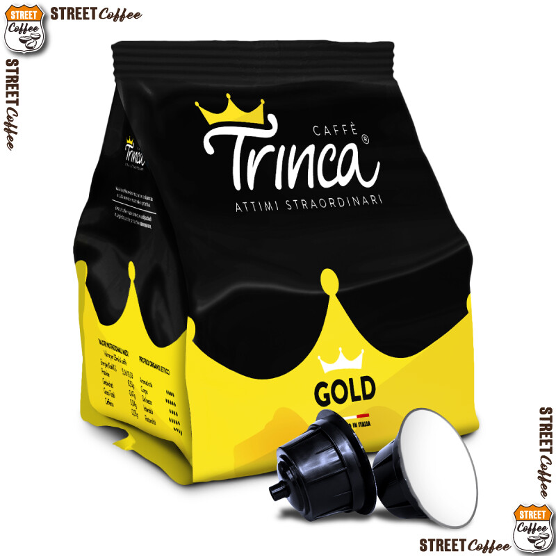 300 Capsule Cialde Caffe TRINCA compatibili Nescafe Dolce Gusto Gold Intenso