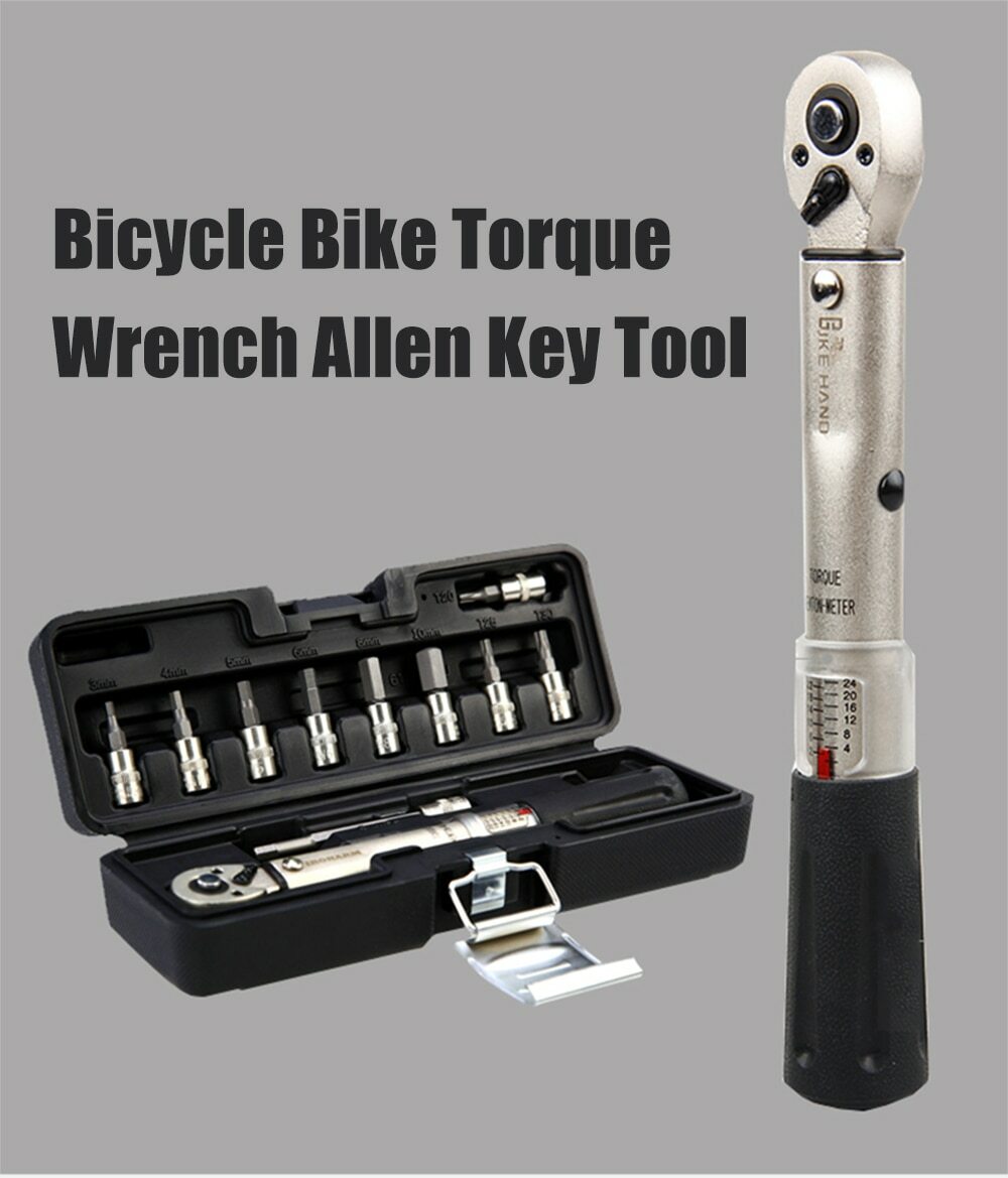 Professional Bicycle Bike 2-24NM Torque Wrench Allen Key Tool
