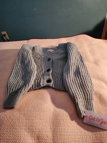 Girls' Button-Front Sweater - Picture 7 of 7