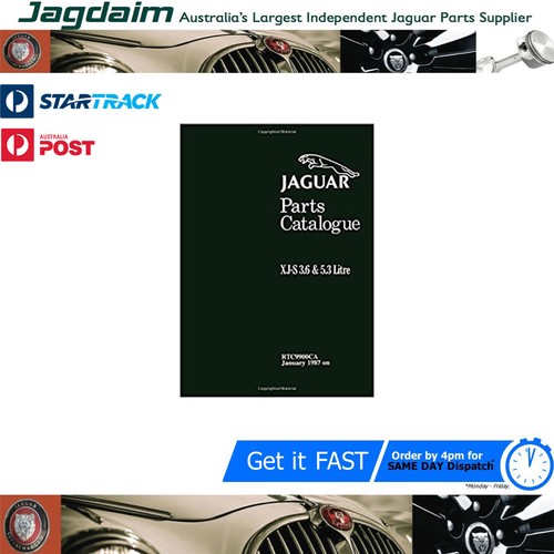 New Jaguar XJS Parts Catalogue XJS RTC9900CA eBay