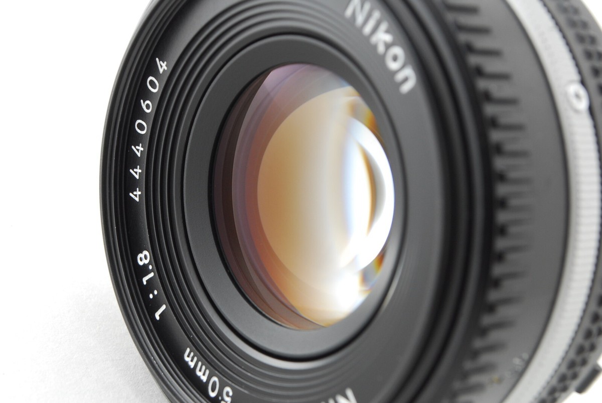 Near MINT] Nikon NIKKOR 50mm f/1.8 Ai-S AIS Pancake MF From