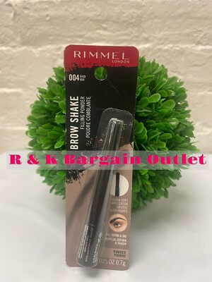 Rimmel London Brow Shake Filling EyeBrow Powder # 004 Black  Read
