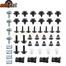 50PC Under Engine Cover Clips Underbody Mudguard Shield Screws for Toyota Lexus