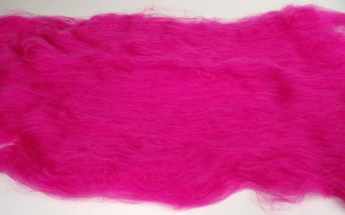 Pure Merino Carded Core Wool Batts Dyed Bright 7 Colours 25g-100g to Felt / Spin - Picture 70 of 105