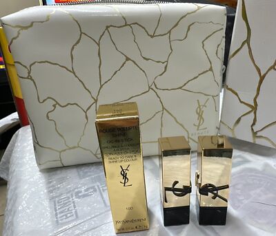 Yves Saint Laurent OR ROUGE 4点セット Yves Saint Laurent Rouge Pur Couture Red Ensemble Gift Set
