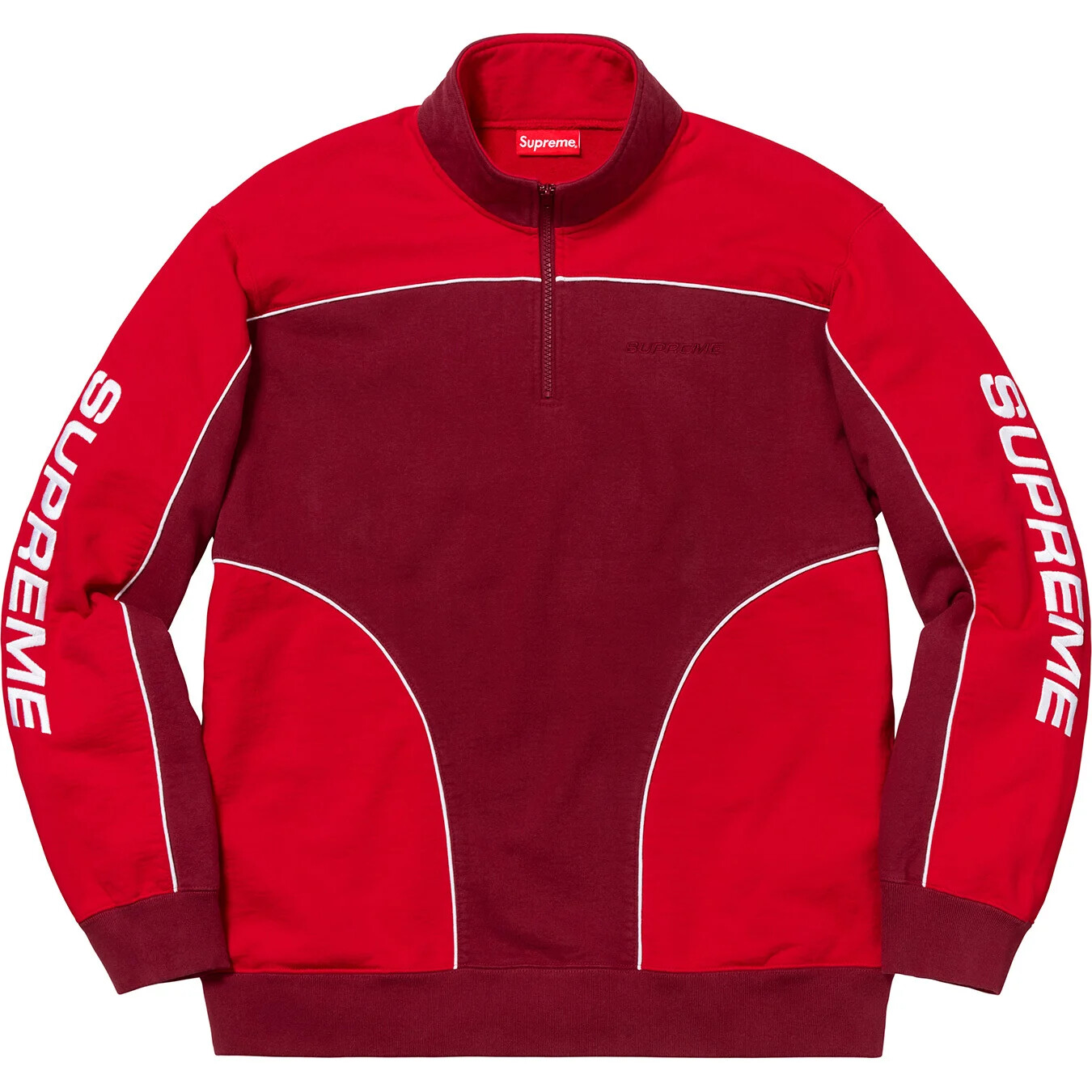 Мужская толстовка Supreme Speedway на молнии FW18 FW18SW36 Размер M-L 39690₽