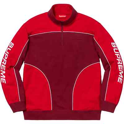 Supreme Speedway Half Zip Sweatshirt FW18 (FW18SW36) Men's Size