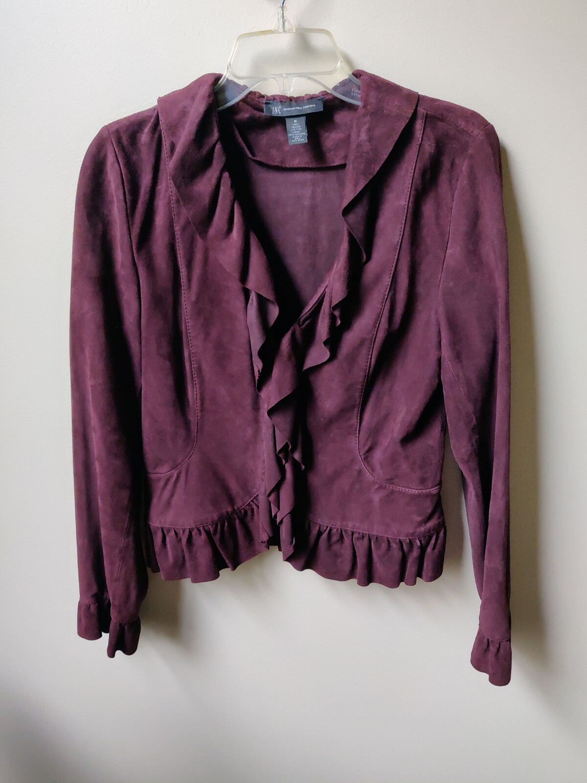 INTERNATIONAL CONCEPTS Ruffle Front 