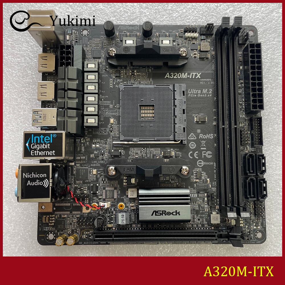FOR ASROCK A320M-ITX AMD AM4 DDR4*2 32GB HDMI 1.4 Mini-ITX FOR ASROCK A320M-ITX AMD AM4 DDR4*2 32GB HDMI 1.4 Mini-ITX