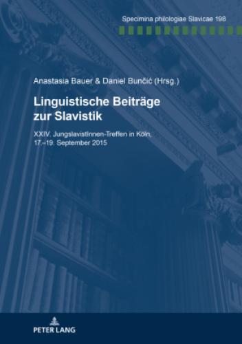 Thumbnail - Linguistische Beiträge Zur Slavistik Xxiv. Jungslavistinnen-treffen In