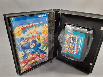 SEGA MEGADRIVE MEGA DRIVE MD ROCKMAN MEGAMAN MEGA WORLD NTSC