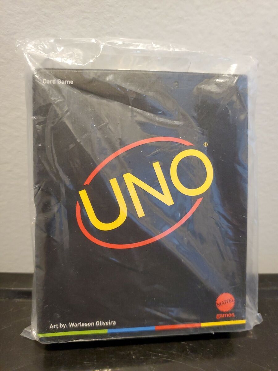  Mattel Games UNO Minimalista Card Game Featuring