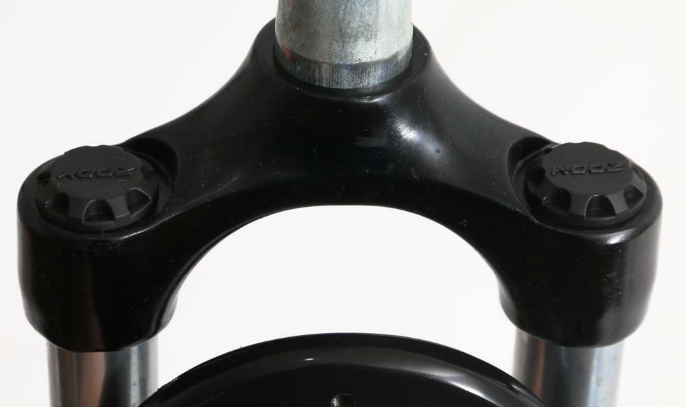 Zoom Bike Suspension Fork 700c" 100mm Travel Disc 1-1/8" Threadless Black NEW