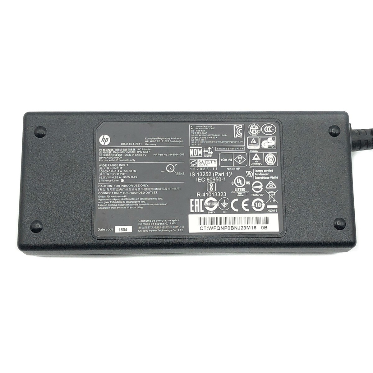 Hp 250 G9 I5 Alimentatore Originale HP 65W Per PC Prodesk 400 G3