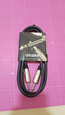 PRO SNAKE Cabo Jack 6.3mm Macho/Jack 6.3mm Macho Mono - 1.5m _0,25_5