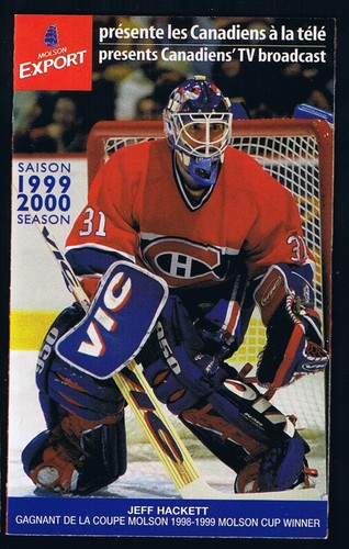 MONTREAL CANADIENS MOLSON POCKET SCHEDULE & DISPLAY RACK NHL HOCKEY SEE LIST - Picture 28 of 65