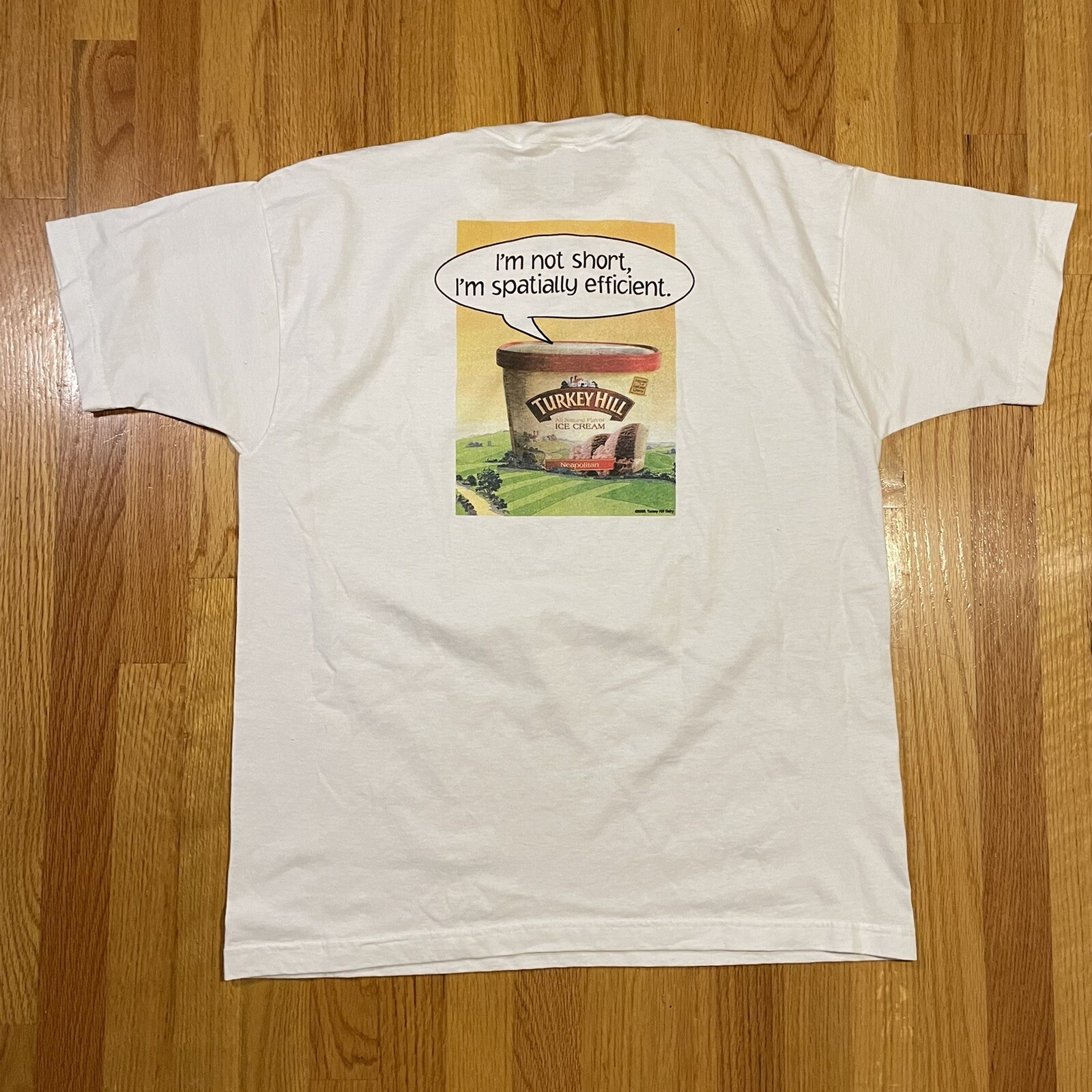 Vintage Y2K Turkey Hill Dairy Neapolitan Ice Cream Wh… Gem