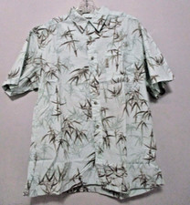 Columbia Sportswear Men's Button Up 1 pocket short sleeve Hawaiian Shirt sz M