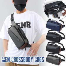 Men Waist Chest Bag Waterproof Phone Crossbody Sling Shoulder Bag Anti-theft