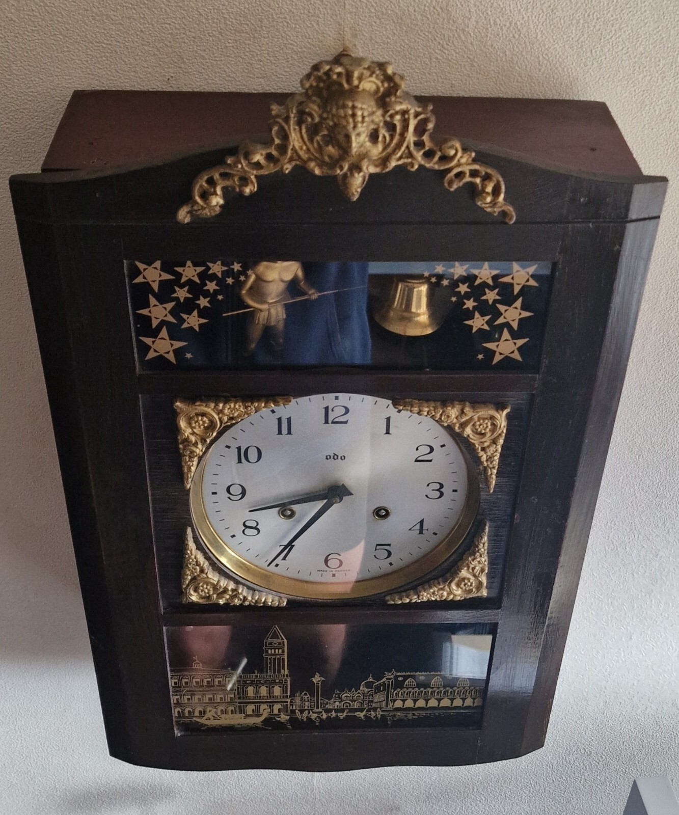 ODO JAQUEMAR Clock Wall Clock French eBay