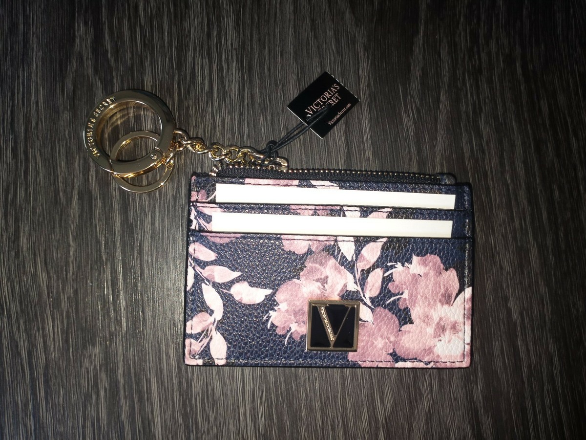 Victoria Secret black floral Card Case brand new | eBay