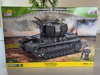 Cobi 2548 Wwii Dt. Flakpanzer Iv Wirbelwind Wwii 590 Bausteine Ovp Rar !