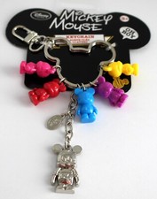 DISNEY  MICKEY MOUSE ICON METAL KEYCHAIN BAG CHARM  NEW