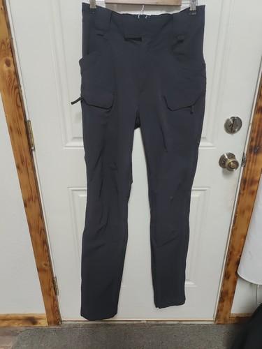 Helikon-Tex Outdoor Tactical Pants Mens S/X-Long 30x36 Black Nylon Hiking Cargo