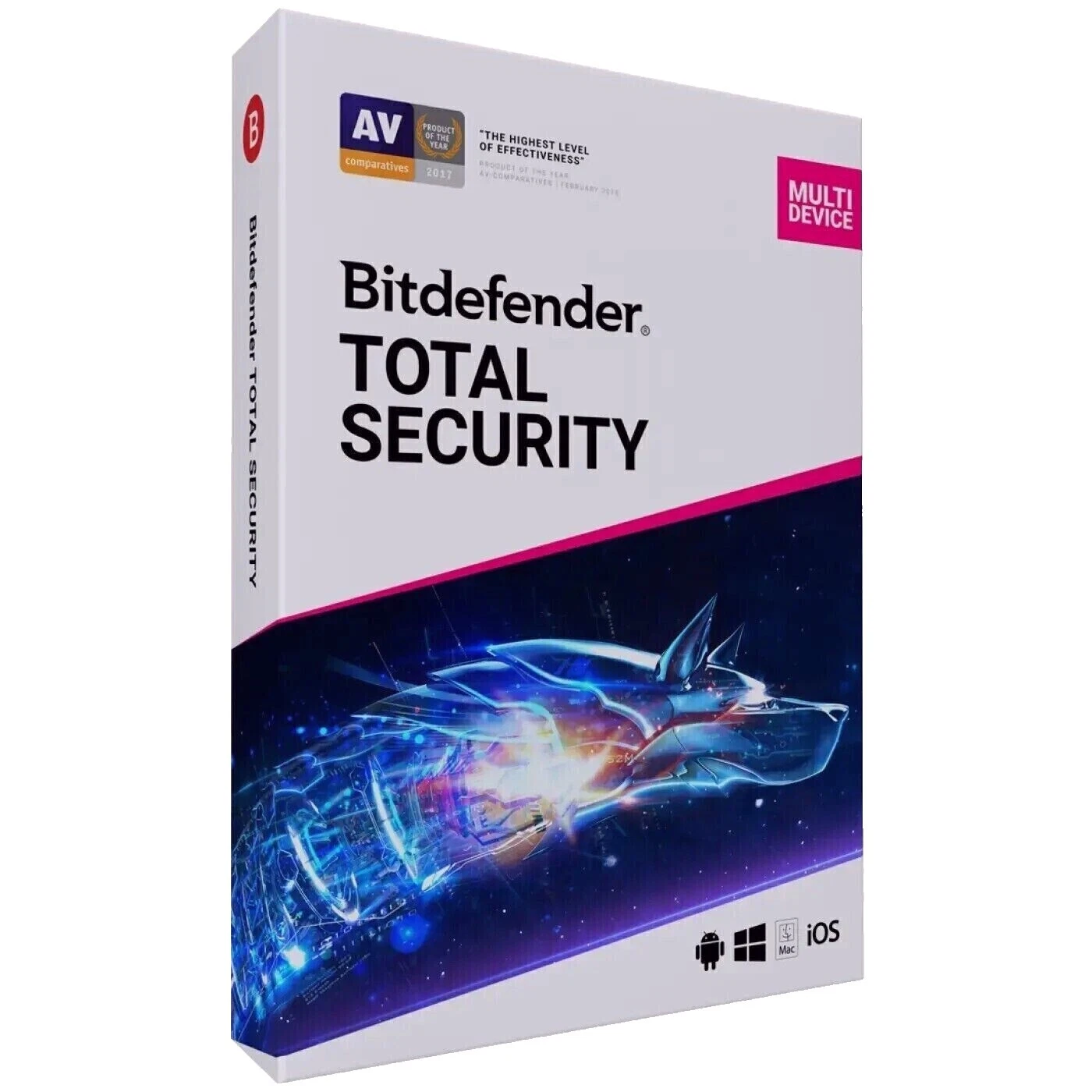 Software antivirus y seguridad informática Bitdefender - versión en inglés