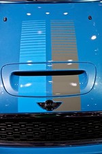2 COLOR Faded Stripes Decals FIT ALL YR  MODEL Mini Cooper