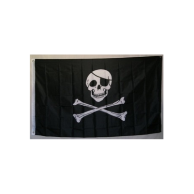3x5 Ft Jolly Roger Pirate Skull Flag – Double Sided With Grommets 8 thumbnail image