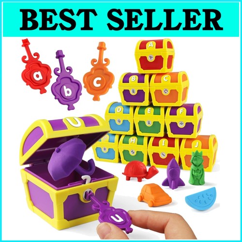 Engaging Alphabet Toy for Kids - 26 Colorful Letters & Fine Motor Skills