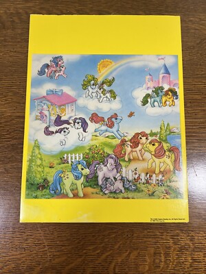Vintage G1 My Little Pony Frito Lay Chips Folder Portfolio 1985 | eBay