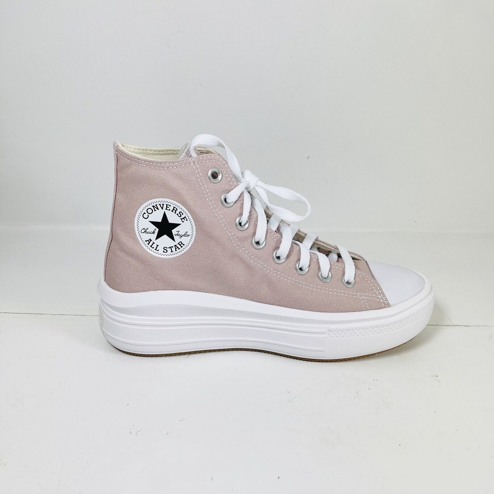 Converse All Star Plataforma Move Hi Top White Ivory - MCS - Mob Crew Store