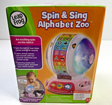 Leap Frog Spin  Sing Alphabet Zoo Animal Names, Sounds, Songs Interactive Toy