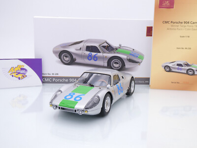 CMC M-230 # Porsche 904 Carrera GTS Win Targa Florio 1964 '' Pucci - Davis '' 1:18