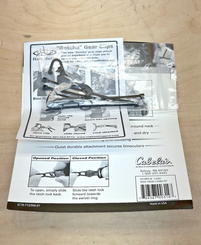 Cabela's Binocular Harness System - Camo Roof Prism Set - Picture 8 of 11