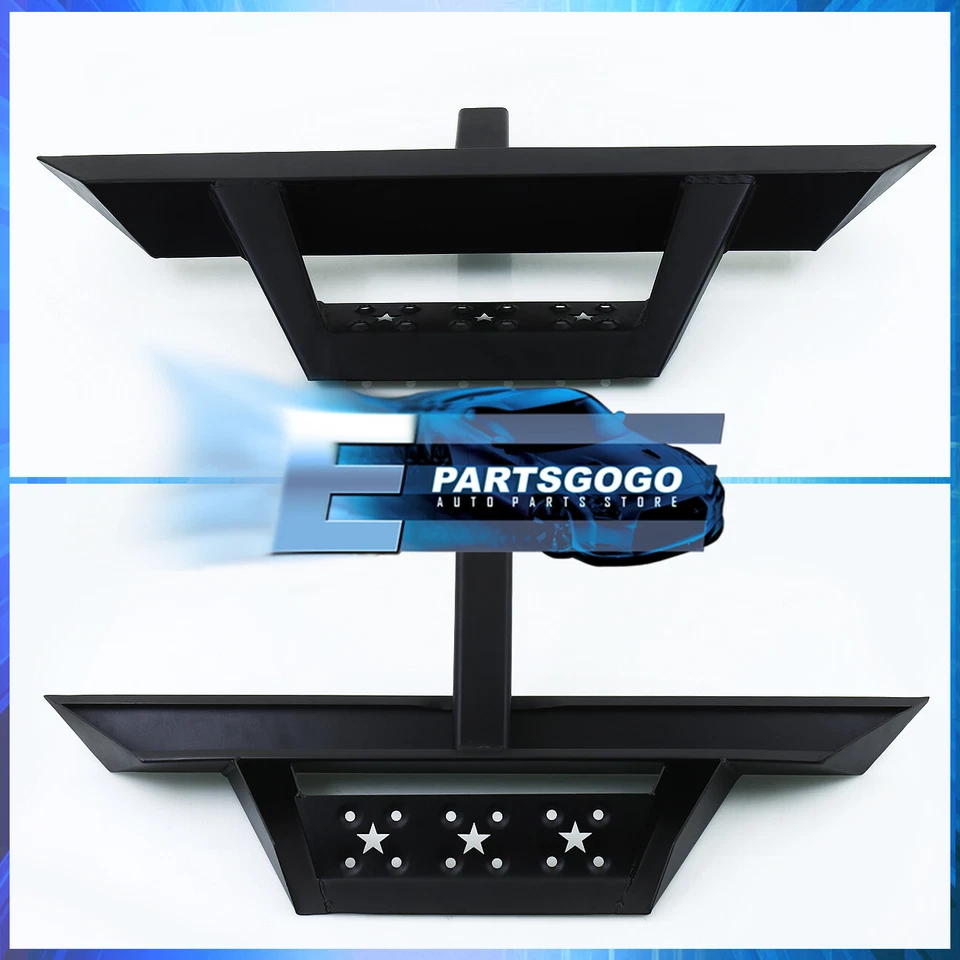 For Universal 2" Receiver Truck Bed Heavy Duty Steel Tow Hitch Guard Step Bar Foto 2 de 4