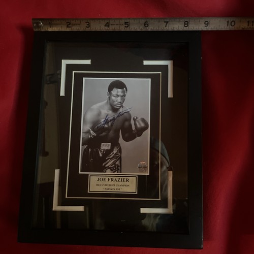 Joe Frazier ""Smokin Joe"" authentifiziertes Original-Autogramm - Bild 6 von 14