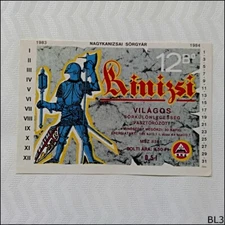 Nagykanizsa Brewery Hungarian Beer Label (BL3)