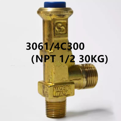 CASTEL safety relief valve 3061/4C300（NPT 1/2 30KG)