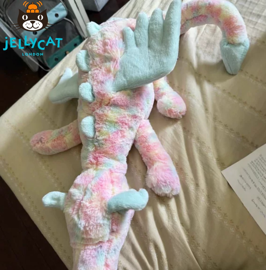 Limited Jellycat Lazulia Dragon–50cm, BNWT + Dust Bag, Magical