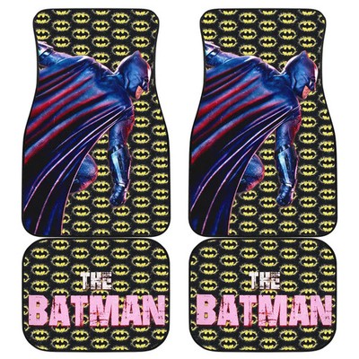 The Bat Man Car Floor Mats Movie Car Accessories Custom For Fans 