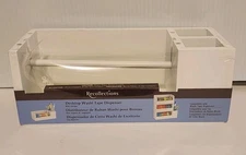 Recollections Wood Washi Tape Dispenser W/Storage-Discontinued Item