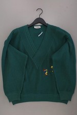 ✅ Carlo Colucci maglione per uomo taglia 54, XL vintage verde di lana ✅