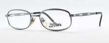 JEAN PAUL GAULTIER Eyeglasses 55-7113 50-17 140 90s Oval Rectangle Japan Silv...
