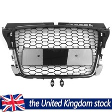 Front Bumper Grille Honeycomb Mesh Honeycomb Grill For Audi A3 S3 8P 2008-2012