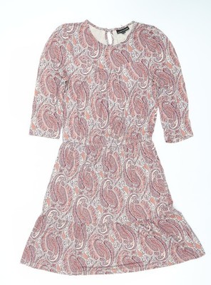 Damenkleid UK Größe 10 Warehouse A-Linie